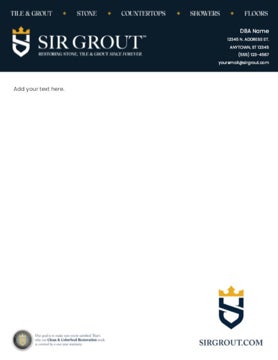 Picture of Letterhead 1 - 8.5" x 11"