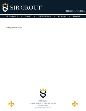 Picture of Letterhead 3 - 8.5" x 11"