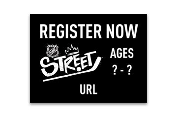Picture of NHL STREET Yard Sign