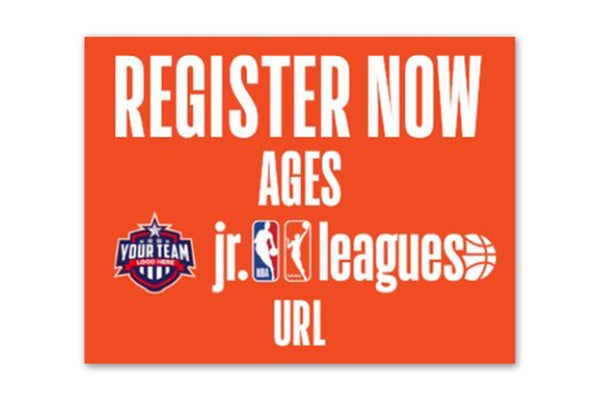 Picture of Yard Signs - League Logo Orange
