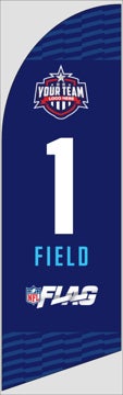 Picture of Your Logo Field 1 Feather Flags - Multiple Sizes