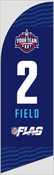 Picture of Your Logo Field 2 Feather Flag - Multiple Sizes