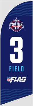 Picture of Your Logo Field 3 Feather Flag - Multiple Sizes