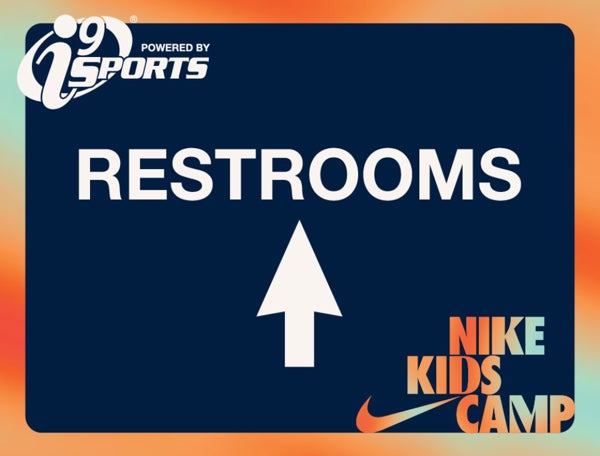 Picture of Restrooms Directional Up