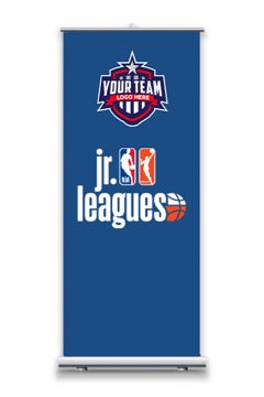 Picture of Retractable Banner - League Logo Blue