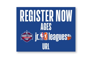 Picture of Yard Signs - League Logo Blue