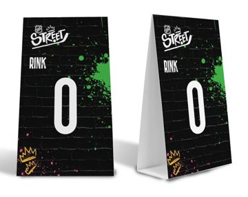 Picture of NHL STREET GRAFFITI - Corro A-Frame Sign