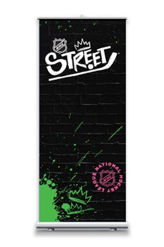 Picture of NHL STREET GRAFFITI Retractable Banner