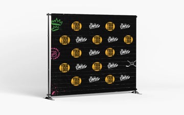 Picture of NHL STREET GRAFFITI + LOGO Backdrop Banner
