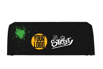 Picture of NHL STREET GRAFFITI + LOGO - Table Drape