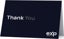 Picture of Navy Thank You Card
