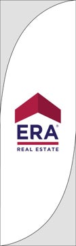 Picture of Logo (White) - 7.5' Feather Flag