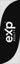 Picture of Logo Feather Flag (Black) - 7.5' Feather Flag