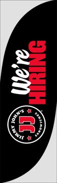 Picture of We're Hiring - 7.5' Feather Flag