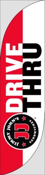 Picture of Drive Thru - 13' Feather Flag