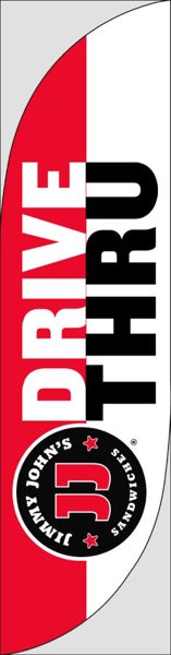 Picture of Drive Thru - 13' Feather Flag