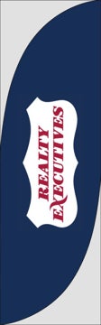 Picture of Logo (Blue) - 7.5' Feather Flag