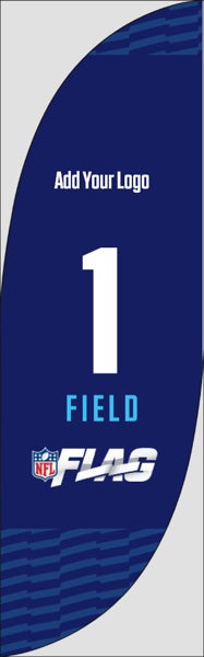 Picture of Your Logo Field 1 Feather Flags - Multiple Sizes