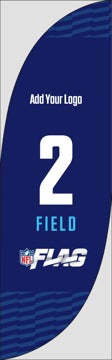 Picture of Your Logo Field 2 Feather Flag - Multiple Sizes