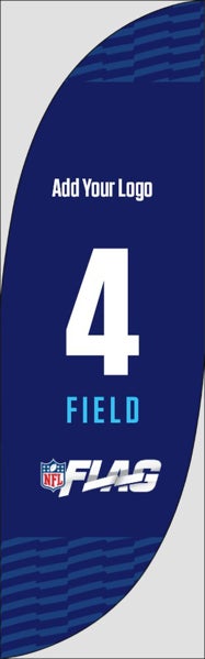 Picture of Your Logo Field 4 Feather Flag - Multiple Sizes - DUPE - DEPRECATED