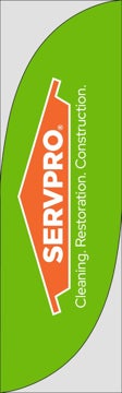 Picture of SERVPRO Feather Flag Green - 7.5' Feather Flag
