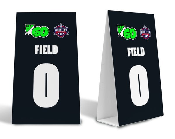 Picture of MLS GO x LO  Black - Corro A-Frame Sign