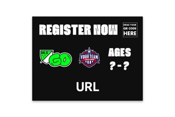 Picture of MLS GO  x LO Black Yard Sign