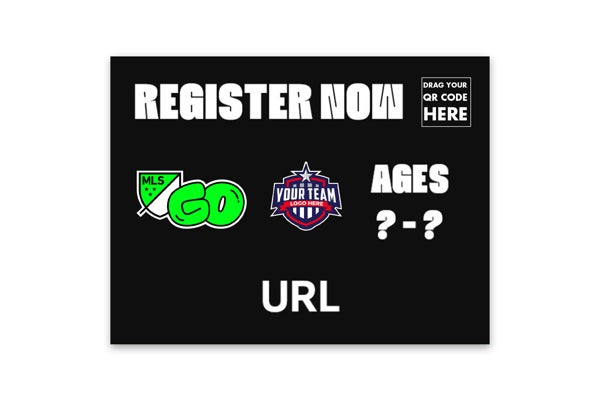 Picture of MLS GO  x LO Black Yard Sign