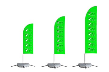 Picture of MLS GO  Feather Flags - Design 2