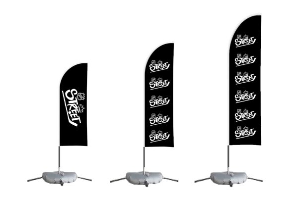 Picture of NHL STREET Feather Flags
