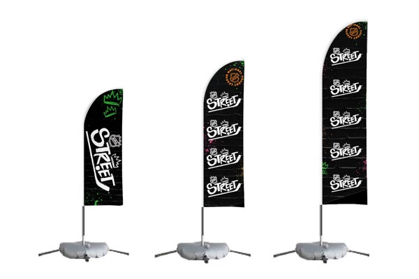 Picture of NHL STREET GRAFFITI Feather Flags