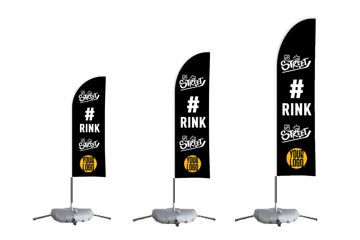 Picture of NHL STREET + LOGO RINK Flag