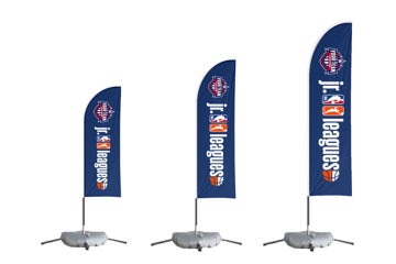 Picture of Feather Flag - Leagues Logo Blue