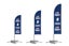 Picture of Court Flag - Logo Blue