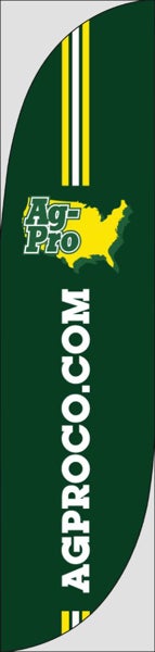 Picture of Website Green -  15.5' Feather Flag