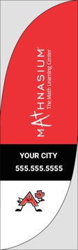 Picture of Your City with Phone - 10' Feather Flag