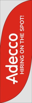 Picture of Hiring On The Spot - 7.5' Feather Flag
