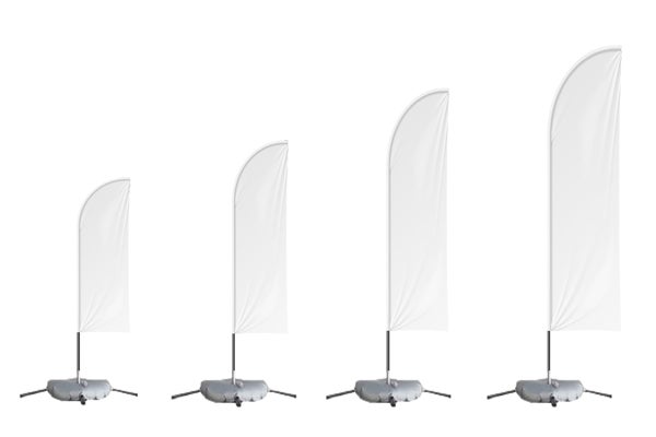 Picture of Custom Straight Flag - 4 Sizes