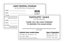 Picture of Referral Card -  Black & White