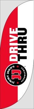 Picture of Drive Thru - 10' Feather Flag