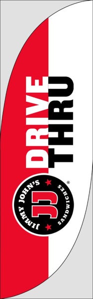 Picture of Drive Thru - 10' Feather Flag