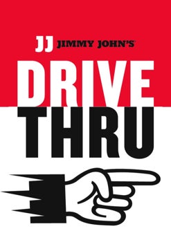Picture of Jimmy Johns 18" x 12" Drive Thru Right Sign