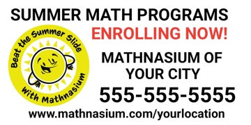 Picture of Design 1 - 3'H x 6'W Vinyl Banner