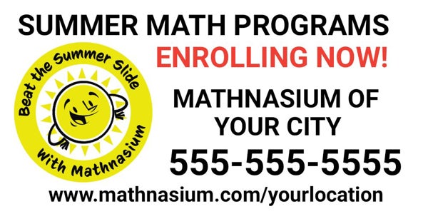 Picture of Design 1 - 3'H x 6'W Vinyl Banner