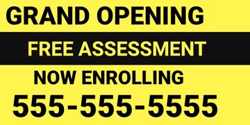 Picture of Design 5 - 3'H x 6'W Vinyl Banner