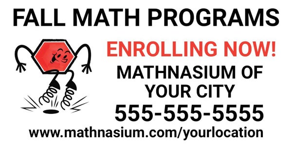 Picture of Design 13 - 3'H x 6'W Vinyl Banner