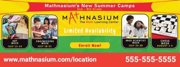 Picture of Design 2 - 3'H x 8'W Vinyl Banner