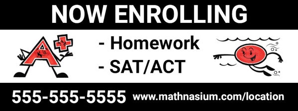 Picture of Design 3 - 3'H x 8'W Vinyl Banner