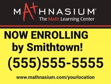 Picture of Design 11 - 18"H x 24"W Yard Sign