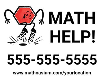 Picture of Design 21 - 18"H x 24"W Yard Sign